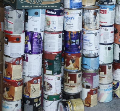 paint cans